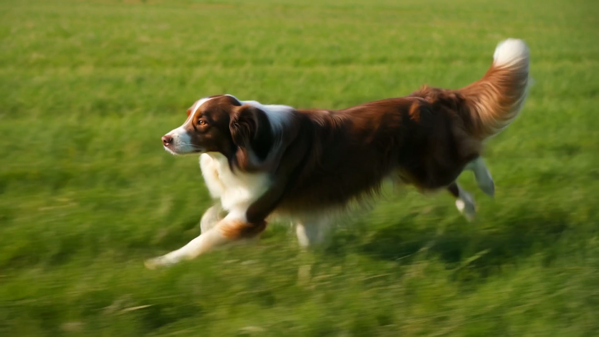 dog running