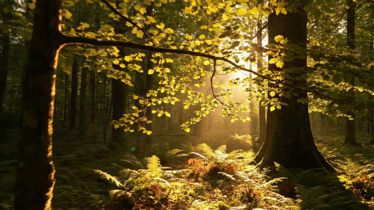 차가운 바람 속에서 멋진 말이 거대한 산맥 사이로 내려다보며 우뚝 서 있고, 하얀색 갈기가 햇빛에 반짝입니다. 카메라는 천천히 줌인하며 그 위엄과 고요한 힘을 강조하고, 먼 산들이 흐릿하게 배경으로 펼쳐집니다.